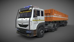 TATA signa (truck) truck, india, tata, gameasset, car, bigtruck, city-truck, tata-signa