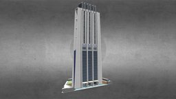 Index Tower - Dubai dubai, kitbash, kitbashing, citiesskylines, building-modern, luminou, indextower, index-tower, kitbash3d, building-design, low-poly, lowpoly, building, cities-skylines, workshop, steam