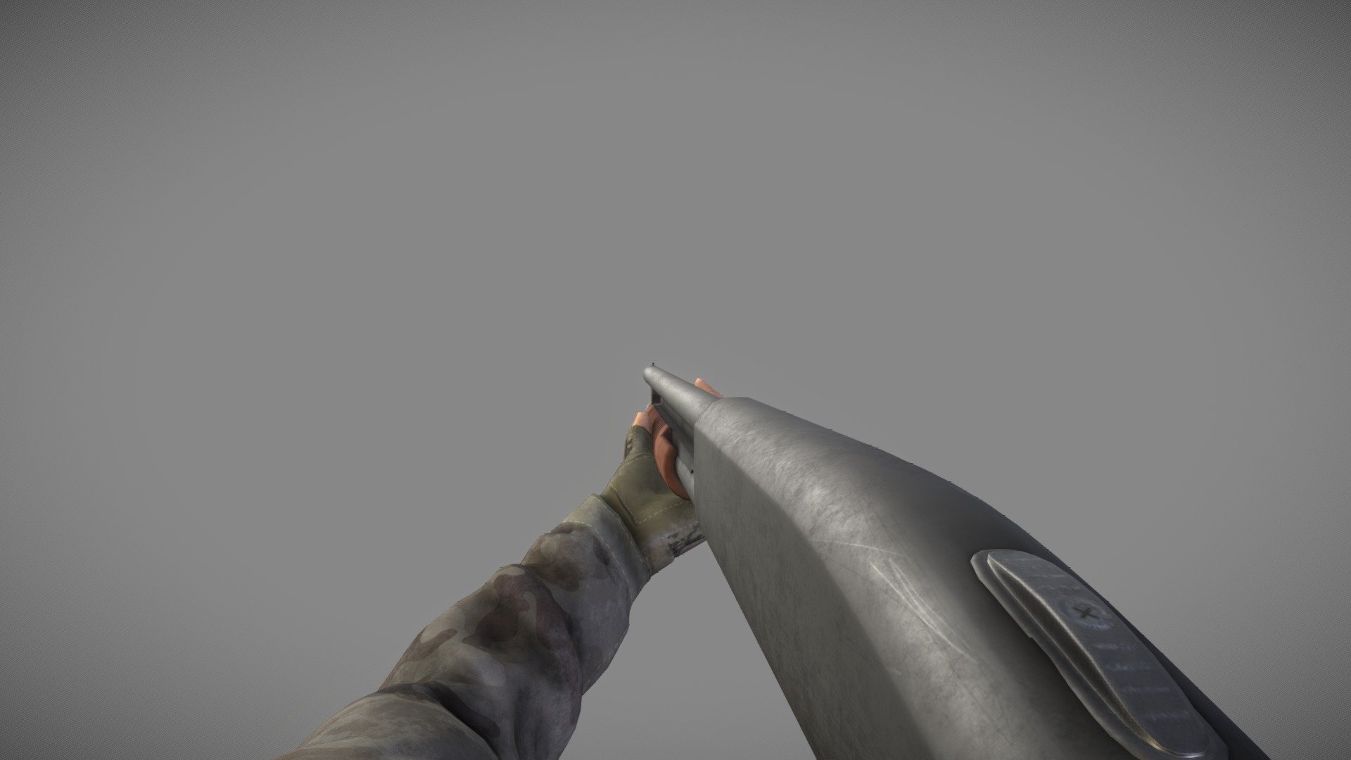 Animated Mossberg (Pump Action Shotgun) + Audio Files. 


This is the first version of this model. Version 2 contains different hands/arms model and is available HERE.

See also my other models: https://sketchfab.com/bsp/models

Animatons:

- Select

- Putaway
 
- Idle

- Inspect
 
- Move
 
- Run

- Fire
 
- Start Reload

- Reload Loop
 
- End Reload
 
- Zoom Idle
 
- Zoom Move
 
- Zoom Fire
 
- Melee Attack
 
- Dryfire
