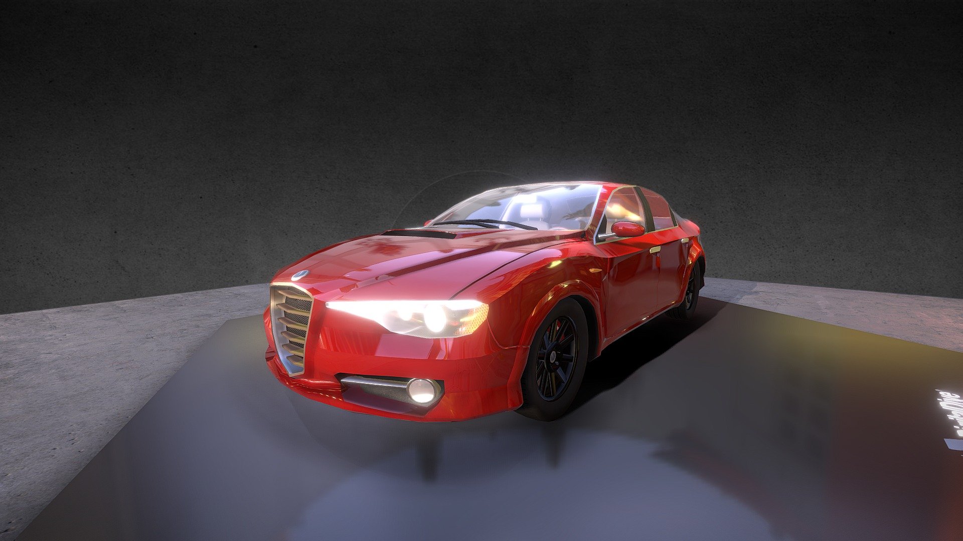 Sedan car from our Drivable Cars Series in Unreal Engine 4 marketplace. The car is fully rigged with animated parts and detailed exterior and interior.
All materials on different IDs so you can customize your car as you wish.
Includes two UVW channels (1 for tiling and 2 for unwrapped). Will upload custom paints soon

See all our cars in action here 

Other sketchfab cars here

Compatible with Unity and Unreal