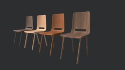Wooden Modern Chairs room, wooden, visualization, collection, table, forniture, interiordesign, interior-design, chair, wood, interior