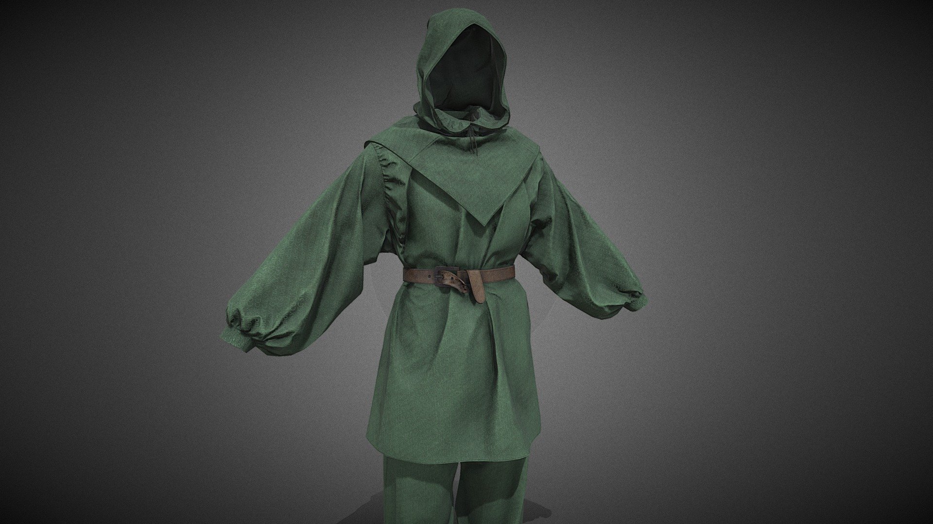 CG StudioX Present :
Green Medieval Outfit Lowpoly/PBR




This is Green Medieval Outfit Comes with Specular and Metalness PBR.

The photo been rendered using Marmoset Toolbag 4 (real time game engine )


Features :



Comes with Specular and Metalness PBR 4K texture .

Good topology.

Low polygon geometry.

The Model is prefect for game for both Specular workflow as in Unity and Metalness as in Unreal engine .

The model also rendered using Marmoset Toolbag 4 with both Specular and Metalness PBR and also included in the product with the full texture.

The texture can be easily adjustable .


Texture :



Four set of UV [Albedo -Normal-Metalness -Roughness-Gloss-Specular-Ao] (4096*4096)


Files :
Marmoset Toolbag 4 ,Maya,,FBX,glTF,Blender,OBj with all the textures.




Contact me for if you have any questions.
