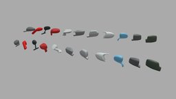 Car Side View Mirrors Pack automobile, suv, van, sedan, side, mirror, automotive, view, mirrors, printable, concept-car, racing-car, scale-model, car-part, car, sidemirror, side-mirror, car-mirror, car-view
