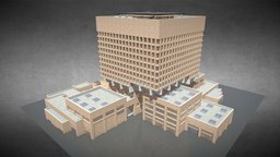 One Police Plaza - New-York tower, police, plaza, brooklyn, new-york, manhattan, newyork, nypd, citiesskylines, headquarter, building, civic-centre, tower-design, tower-modern, police-plaza, park-row, civic-center, 1pp, onepoliceplaza, one-police-plaza, noai