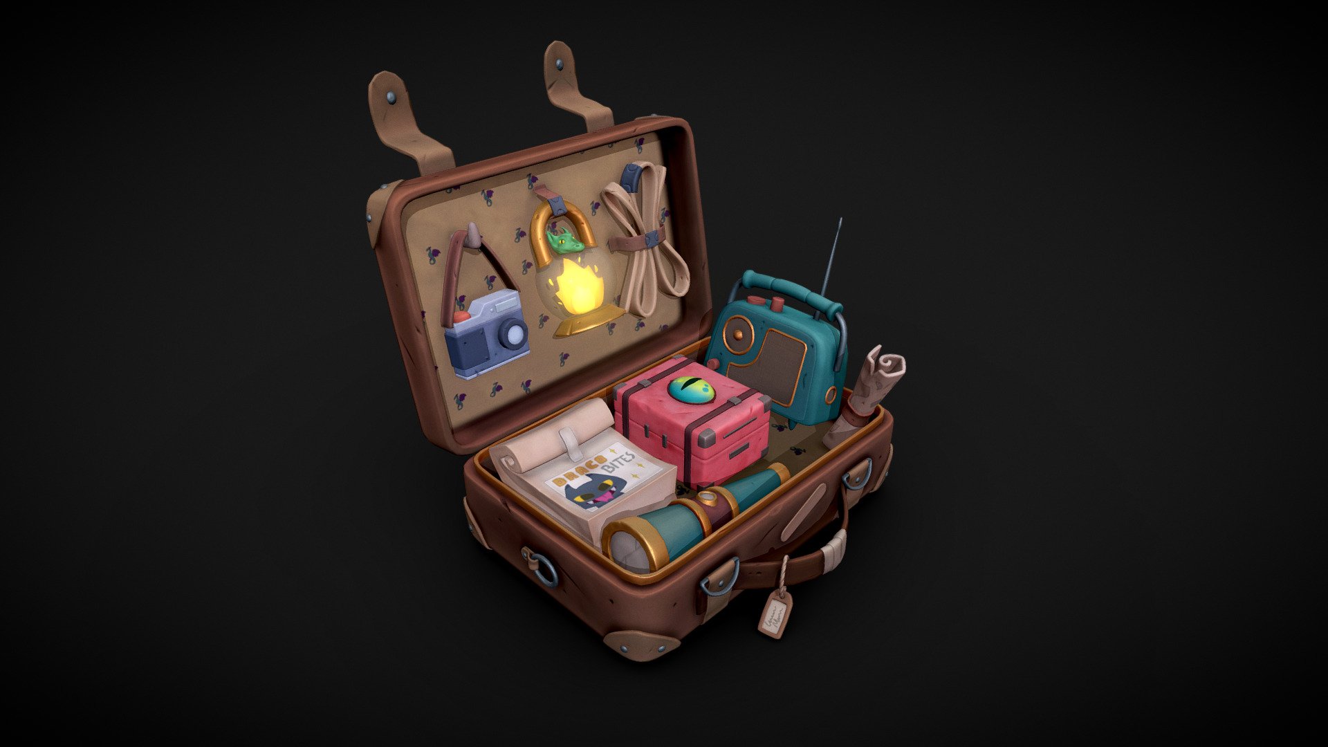 Hey folks, this time I created some stylized props based on the concept of my dear friend Pat Masiarczyk. 
https://www.artstation.com/patriciamais
During this project, I had the opportunity to practice my sculpting and texturing skills and I had a lot of fun trying out different rendering configurations!
Check out more renders and original concept on Artstation https://www.artstation.com/artwork/DAaBVe