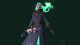 Demon Slayer warrior, demon, daehowest, zbrush-sculpt, substancepainter, stylized, daesdc2021, daesdc2021character