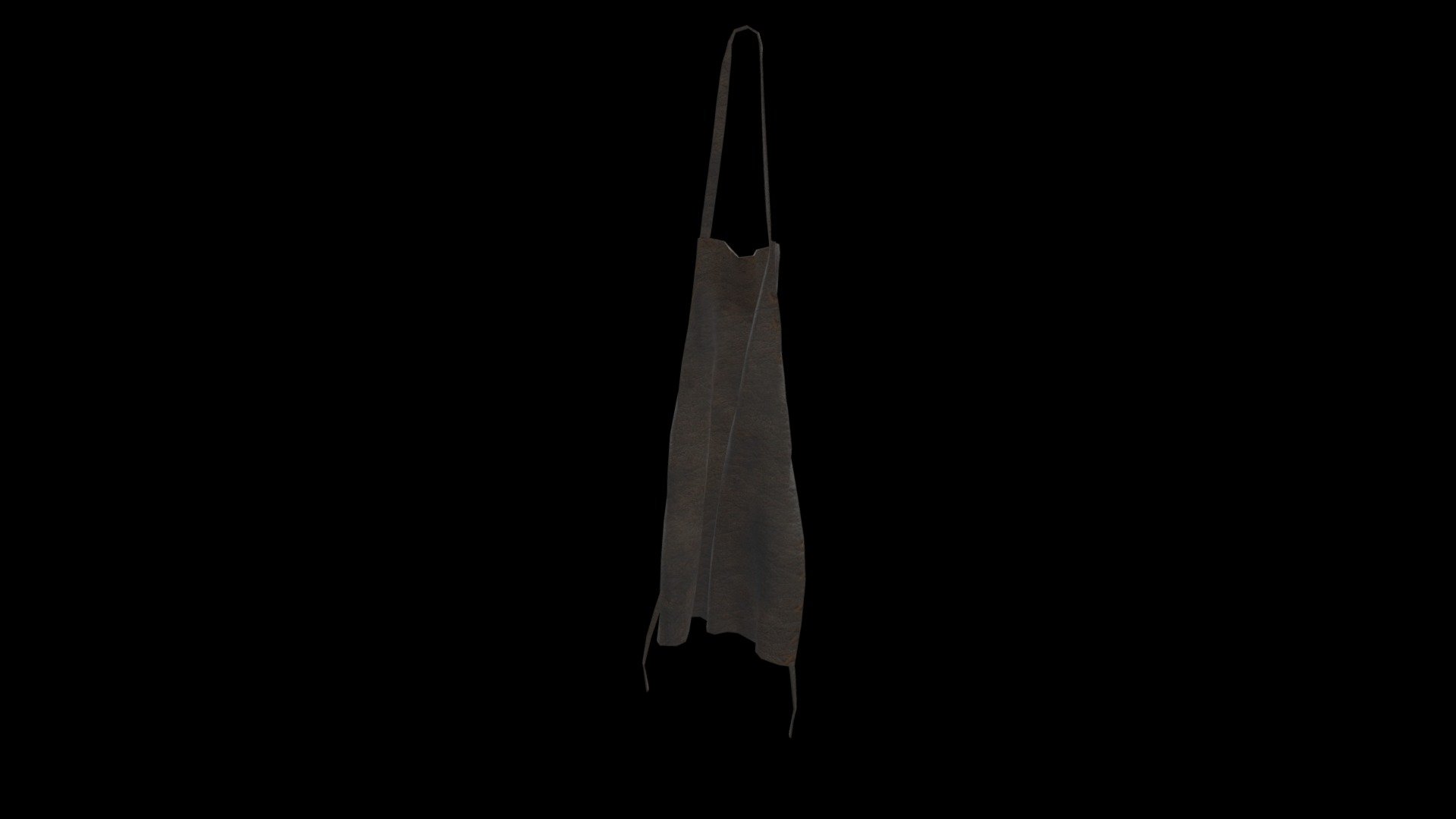 This is a Apron I made as part of my final blacksmith environmental scene in my 3D Modeling course. I got to experiment with NCloth with this model! In the scene this apron is hanging on a wall hook.

Modeled in Maya - Texture in Substance Painter