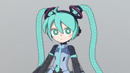 Hatsune Miku Prototype hatsunemiku, hatsune, miku, vocaloid, android, manga, hatsune_miku, girl, anime, robot