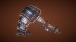 Shoulder Armor - from Concept armor, medieval, substancepainter, maya, charactermodeling, zbrush