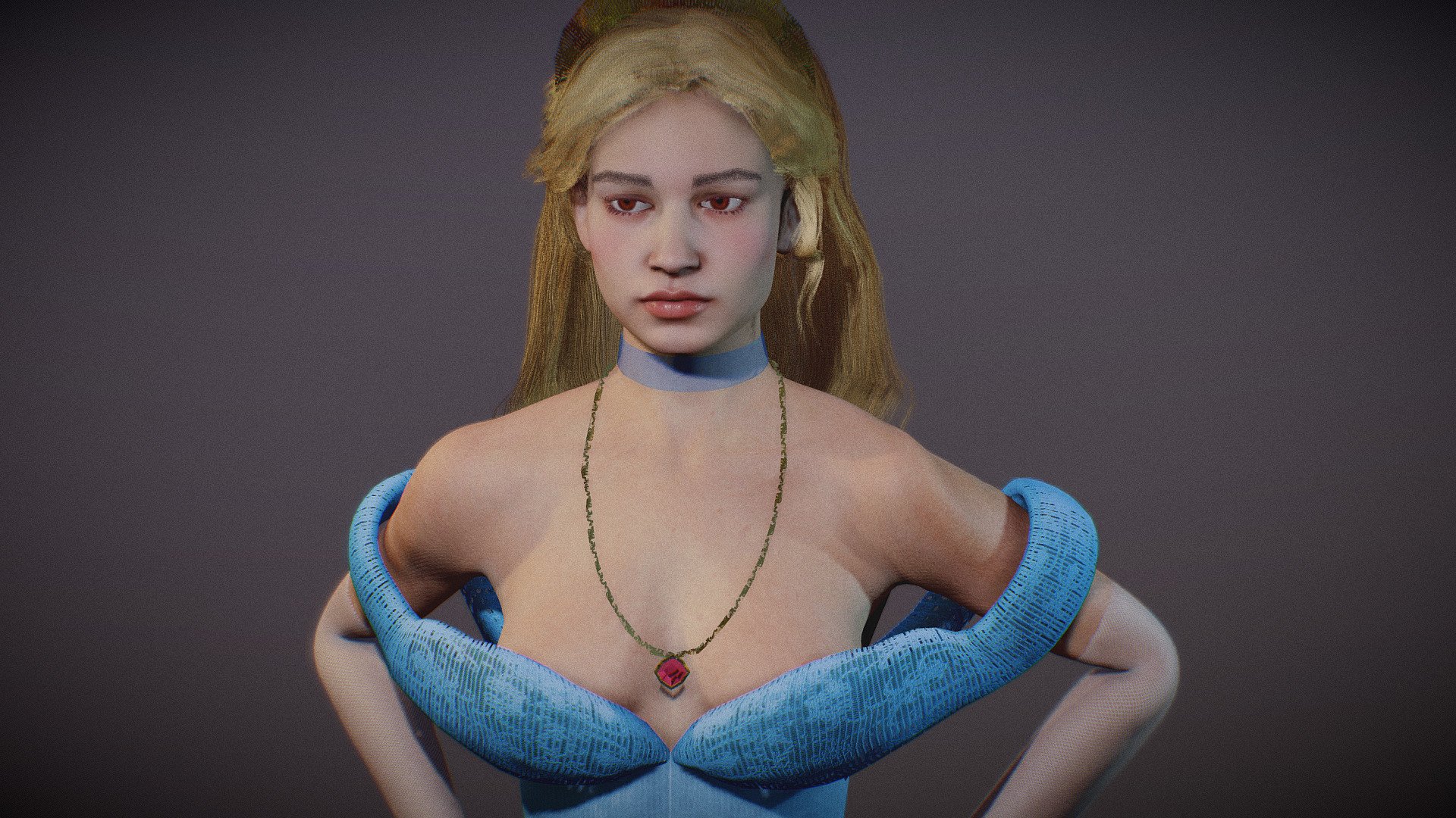 * PLEASE DOWNLOAD THE RAR INSIDE THE ADDITIONAL FILES!!!
cinderella princess female model. mixamo bone names for animations. sss subsurface scattering. two shape keys. body fully rigged.  basic face rig. model in blender file. Two morphs (two faces)