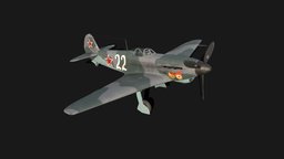 Yakovlev Yak-9 fighter ww2, fighter, wwii, russian, propeller, aircraft, ussr, yakovlev, wwii-aircraft, yak3, yak7