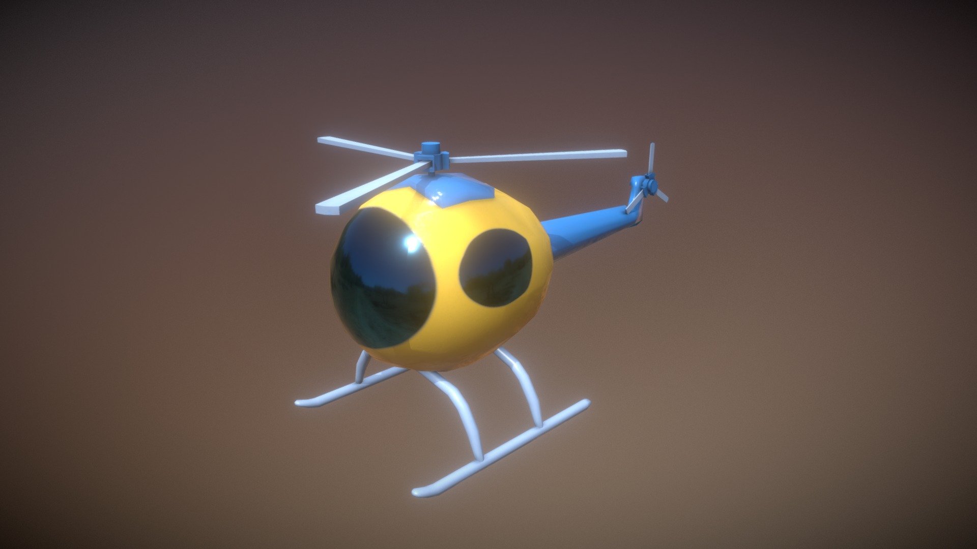 PBR painted on one non-overlapping UV-atlas