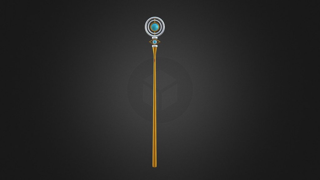 Weapon Study, future Wizard staff