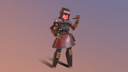 [TF2/SFM] Dispenser Lady (Dispenelope) tf2, sfm, teamfortress2, originalcharacter, source_filmmaker, sourcefilmmaker, team_fortress_2, stylizedmodel, stylizedcharacter, substancepainter, blender3d, sfmsourcefilmmaker, sfm_sourcefilmmaker