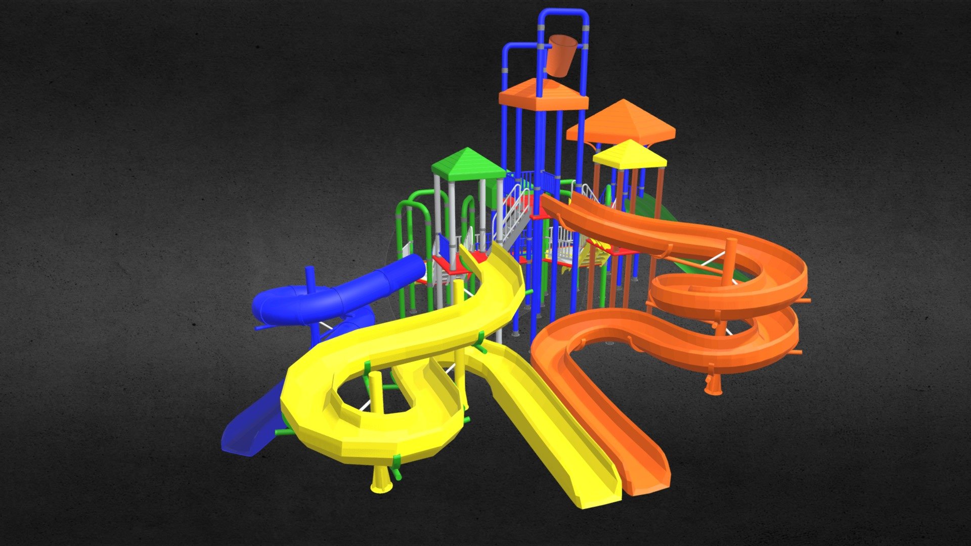 Big Toys Playground

Description:
Big Toys Playground 3D Model created in 3ds Max 2011 &amp; render to mental ray.