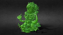 Chibi Luffy Nika stl, sculpt, fanart, chibi, toy, toys, sculpting, dragons, ghibli, dragonball, luffy, chibistyle, chibi-character, chibicharactermodel, chibimodel, character, 3dprint, cartoon, zbrush, dragon, anime, sculpture, onepiece, onepiece-character-anime, onepieceanime