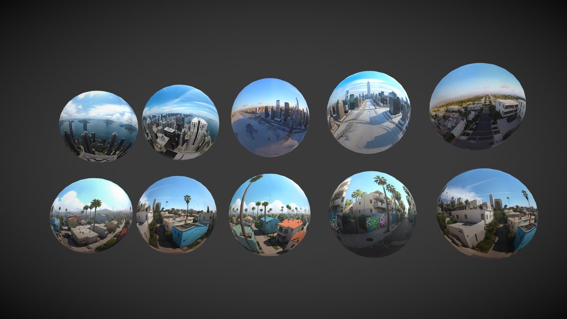 Free 360 sky’s collection