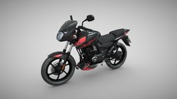 Bajaj Pulsar 150 bike, vehicles, games, motor, motorbike, hero, motorcycle, biker, pulsar, rider, bajaj, bikes, game-ready, sportsbike, racingbike, motorcycles, gameasset, gameready