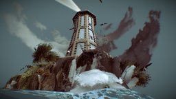 DAE Diorama - By The Ocean dae, portugal, diorama, moody, decrepit, sea, noai, bythesea