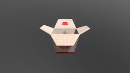 Japanese Food  - Noodle Cup food, japan, modelo, caja, noodle, box, naruto, comida, ramen, noodles, 3d, lowpoly, japanese, xpromisekept
