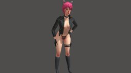 Biker Girl 001 , girls, party, , woman, thongs, bikers, girl-cartoon, girl-model, -female, girlcharacter, girl