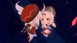 Fanart Klee Outfits showcase fanart, nendoroid, clipstudiopaint, substancepainter, blender, zbrush, anime, klee, genshin, noai