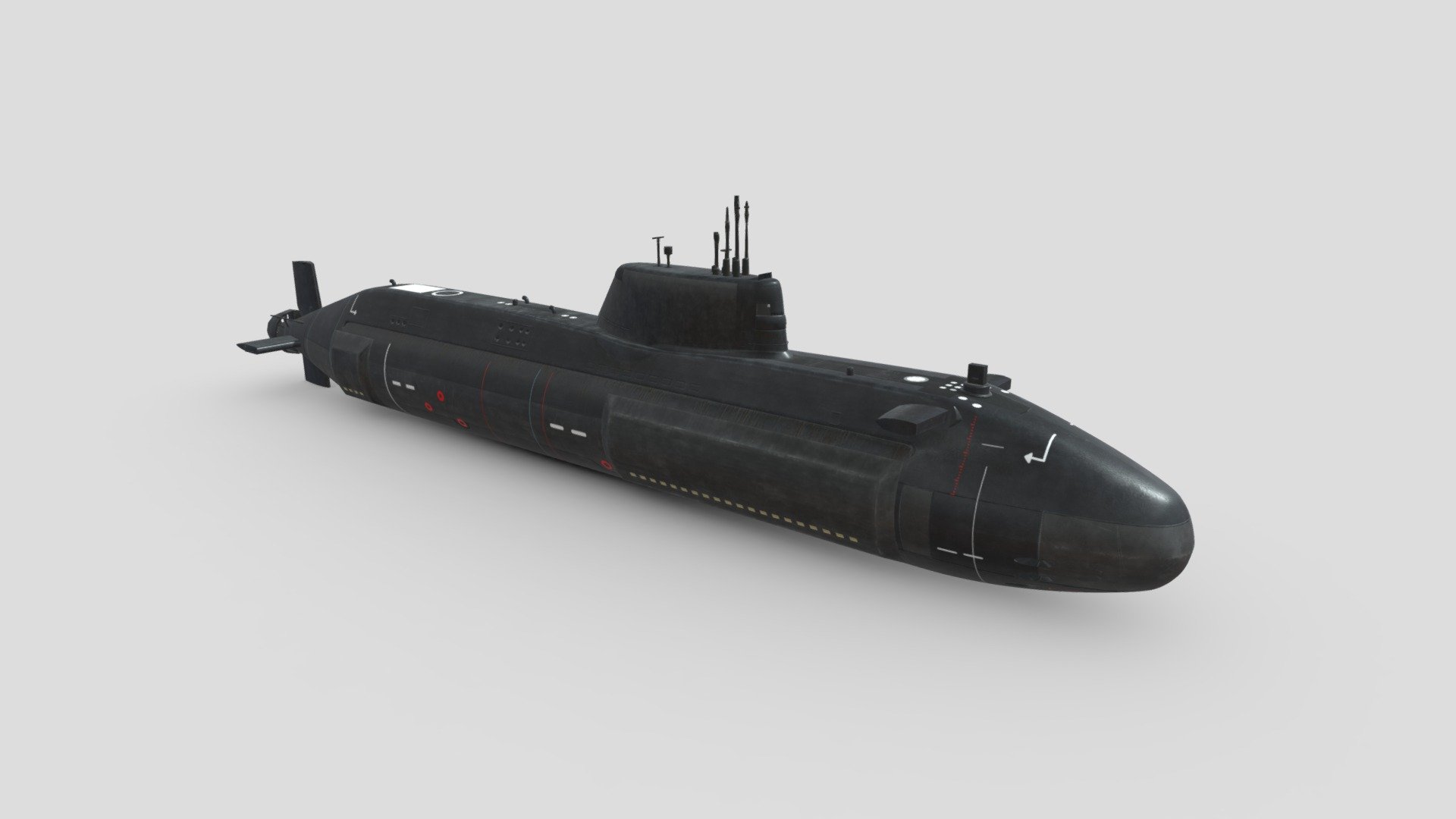 This is a 3d model of HMS Artful S121 Submarine :
 Model can be smoothed by modifying turbosmooth, meshsmooth,&hellip; in 3d softwares.
 Texture: 4096x4096 (jpg)
 Texture: 4096x4096 (png) - High Quality
 Formats: .fbx, .max

Let’s enjoy it together!