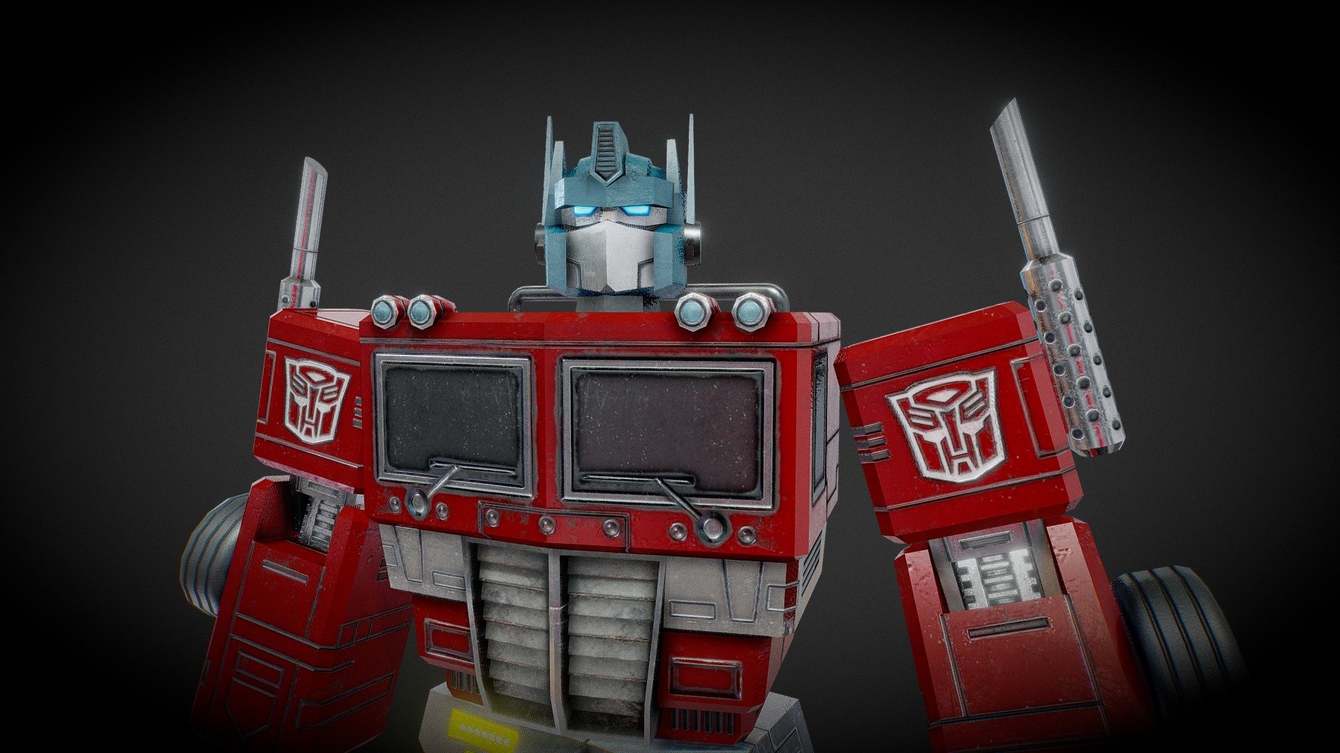 Modeled in Maya textured in Substance Painter.