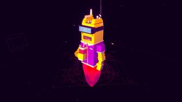 Space Rabbit rabbit, bunny, gamedesign, realtime, illustration, antonmoek, render, character, cartoon, game, 3d, lowpoly, low, poly, design, cinema4d, characterdesign, c4d, space