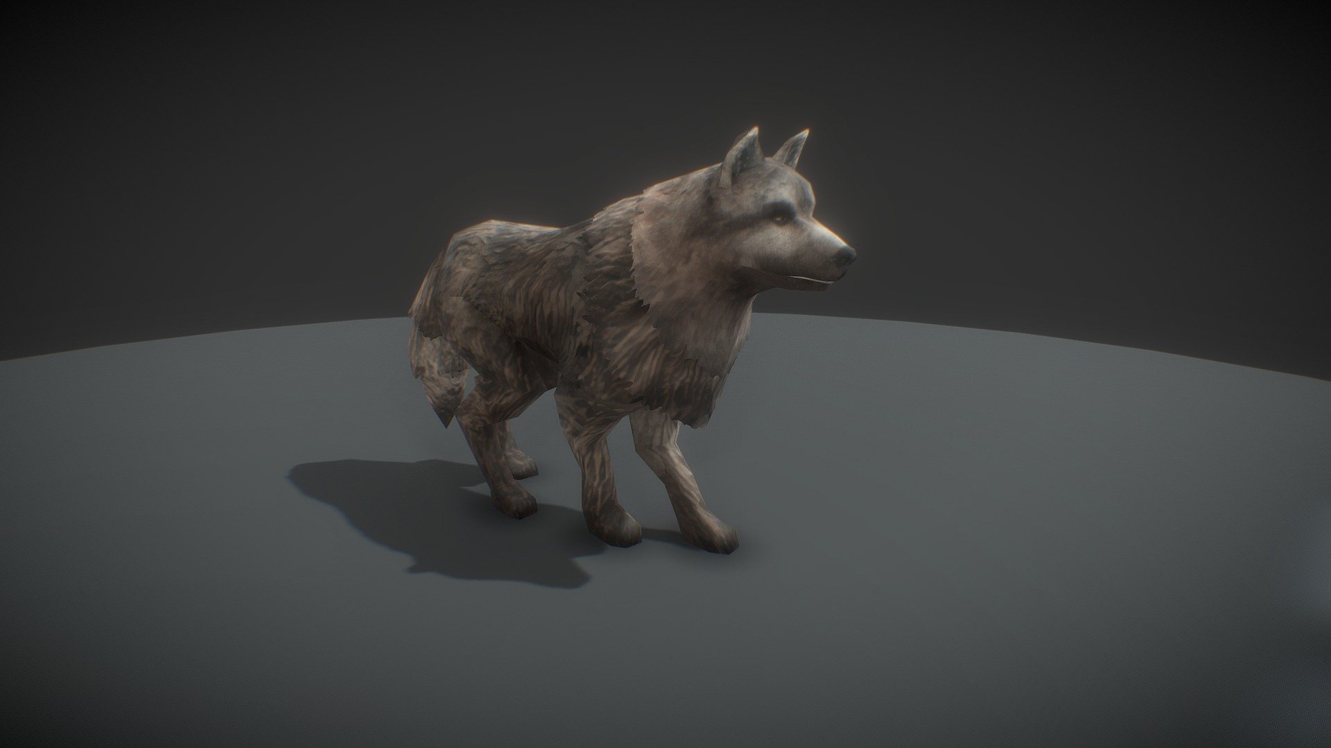 A lowpoly dog for your fantasy / RPG / MMO games.

KEY FEATURES:




Model is 1000 triangles.

Fully rigged.

Animations included: idle, walking and running.

Basic character controller included.

Two materials.

Two diffuse textures (2K).

One normal texture (2K).

For Unity.
