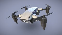 Police Drone police, drone, daehowest, pbr-game-ready, substancepainter, gap2020-2021