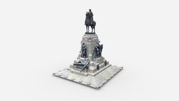 Pomnik Grunwaldzki w Krakowie krakow, poland, drone, monument, photogrammetry-drone, realitycapture, photogrammetry, horse, grunwald, jagiello