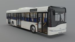 Solaris Urbino 12 III Euro 6 [Full Interior] modern, vehicles, transportation, 12, communication, urban, bus, solaris, urbino, citybus, vehicle, euro6
