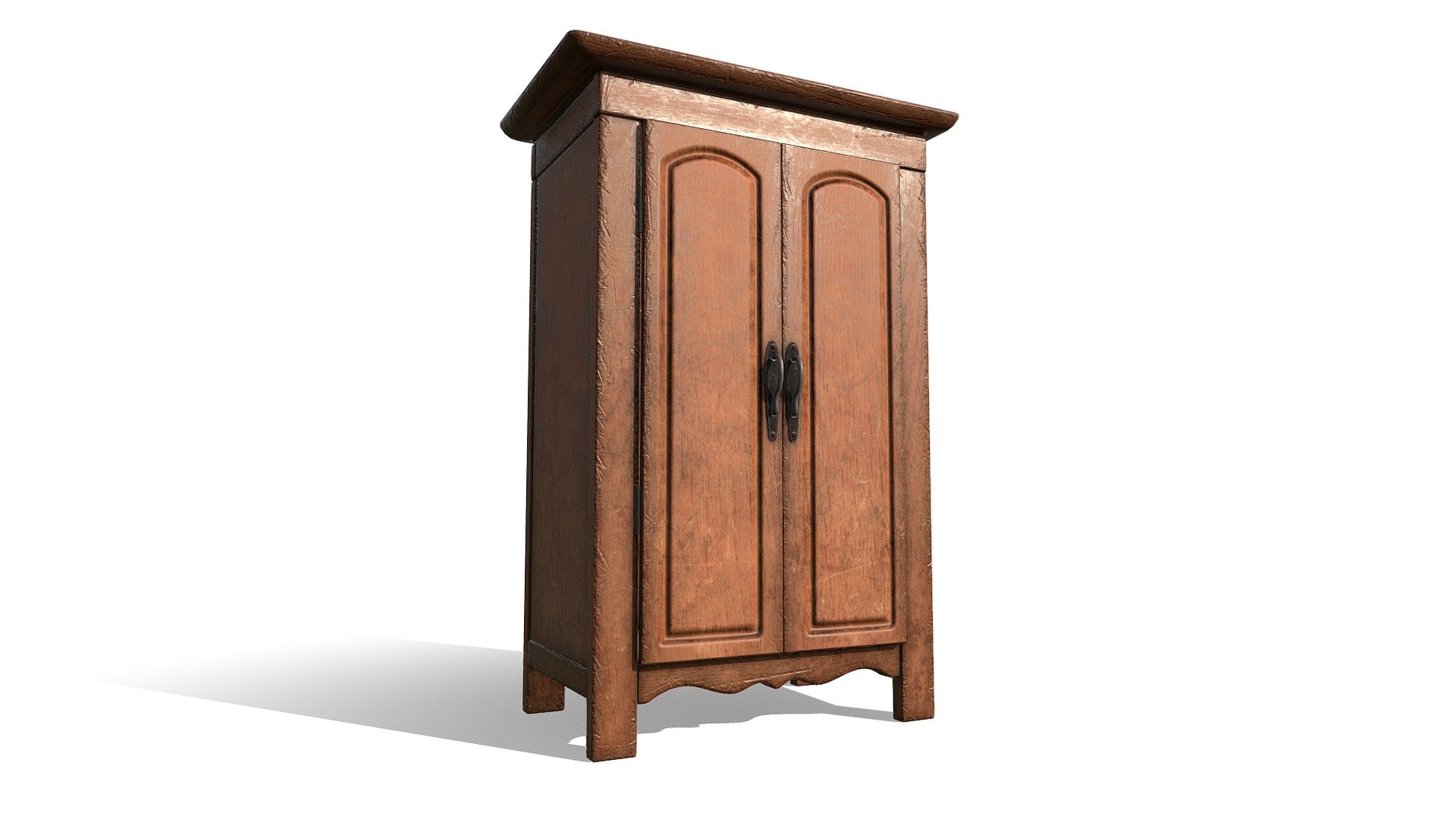 Based on the Half-Life 2 wardrobe model

Fully textured interior, with doors as separate objects allowing for easy opening / closing animation

Modeled in Blender, textured in Substance Painter