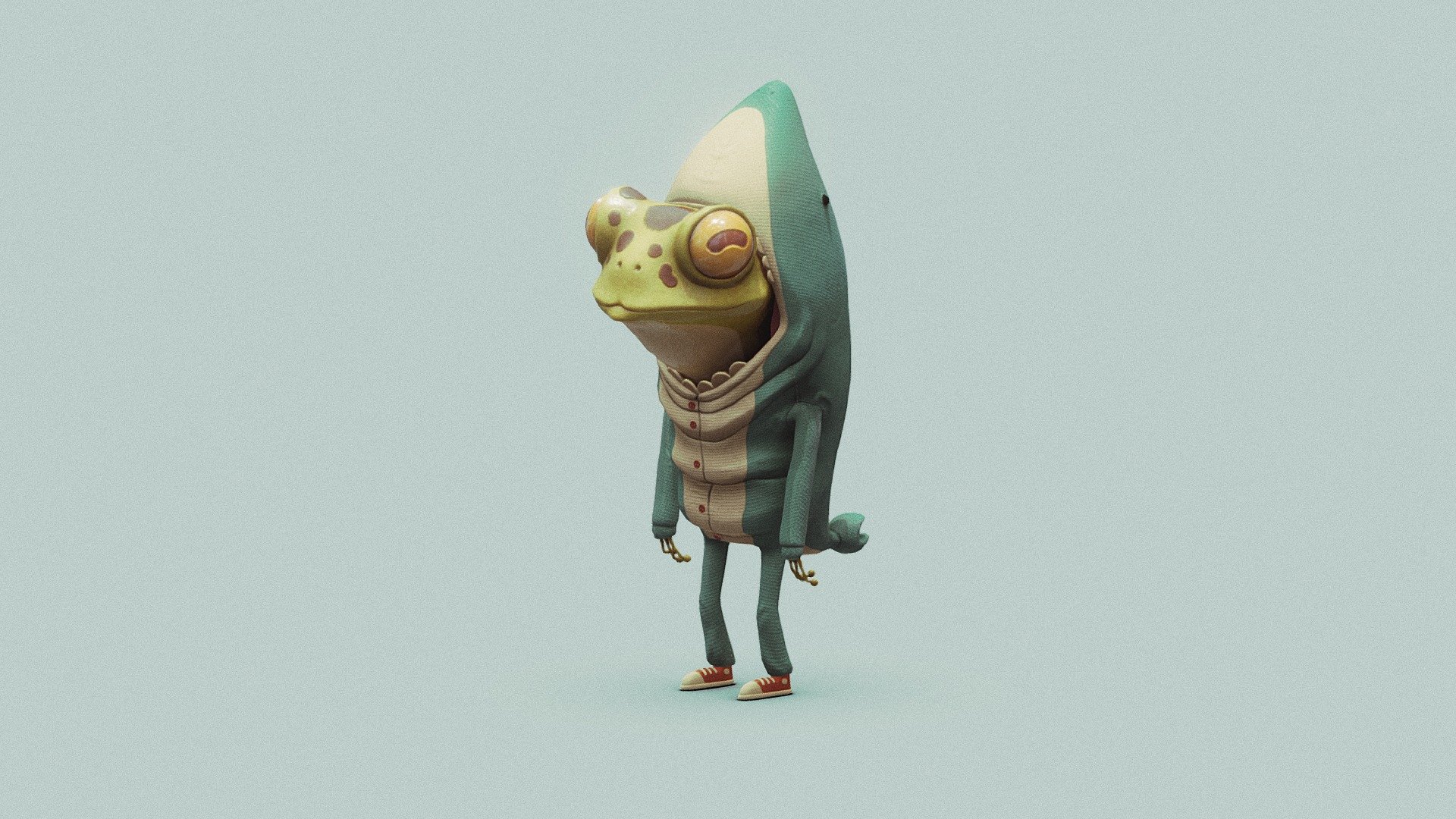 Frog or shark