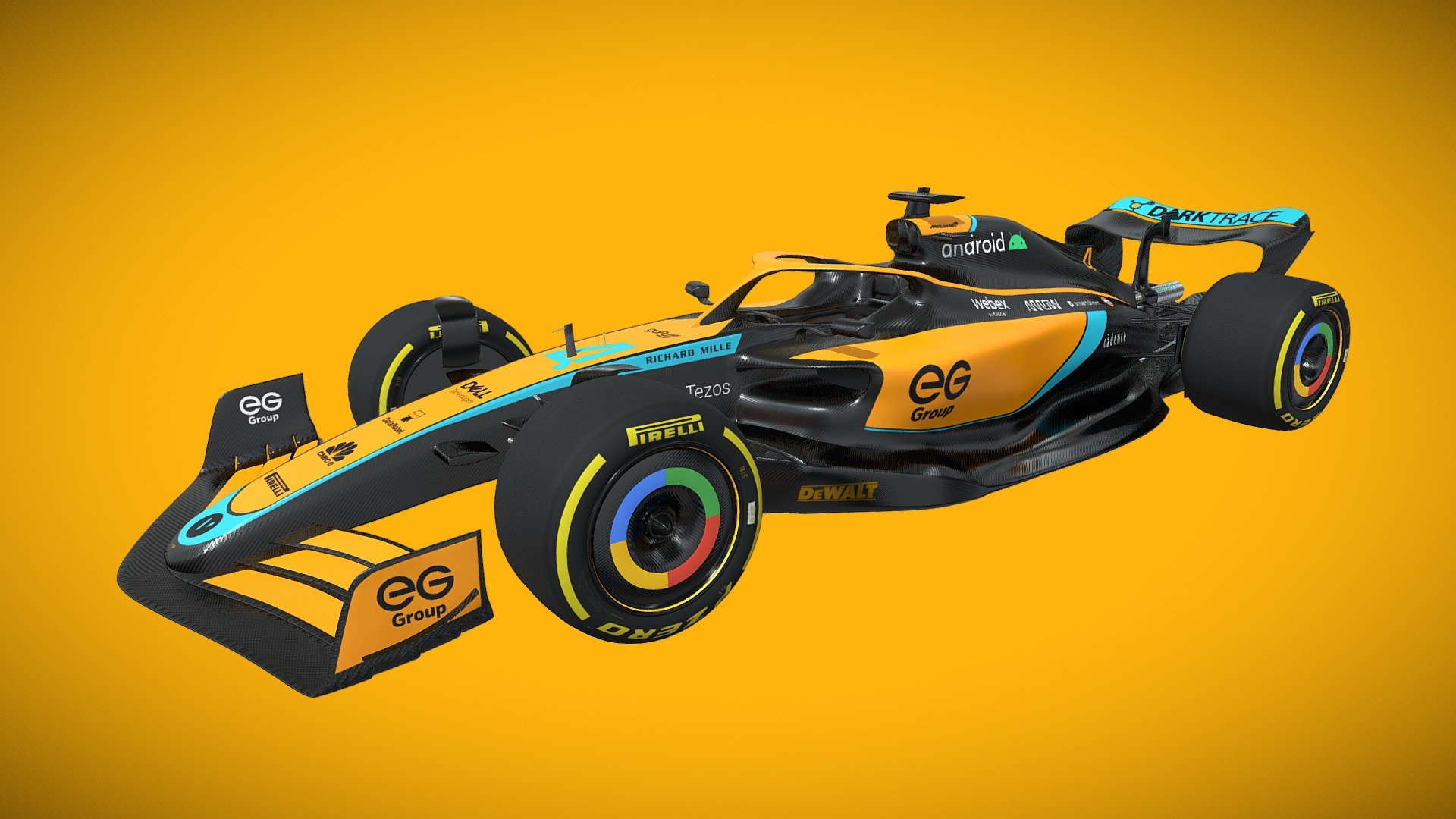 This is a high-quality McLaren 2022 Formula 1 Car 3d model that is inspired by the McLaren Formula 1 Team 2022 car.

I used Blender software to make the model.

For more: https://cemgurbuz.com/formula-1-2022-cars