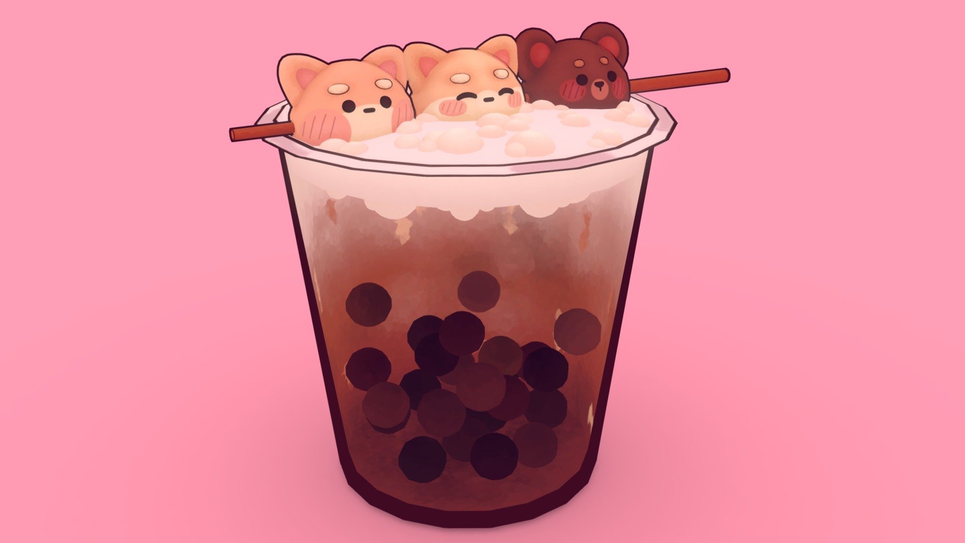 I had a lot of fun making this piece! ♥

The original art is made by the lovely: http://www.instagram.com/pencil.paw  |  http://twitter.com/pawpencil

Thank you for allowing me to create your art in 3D! ♥