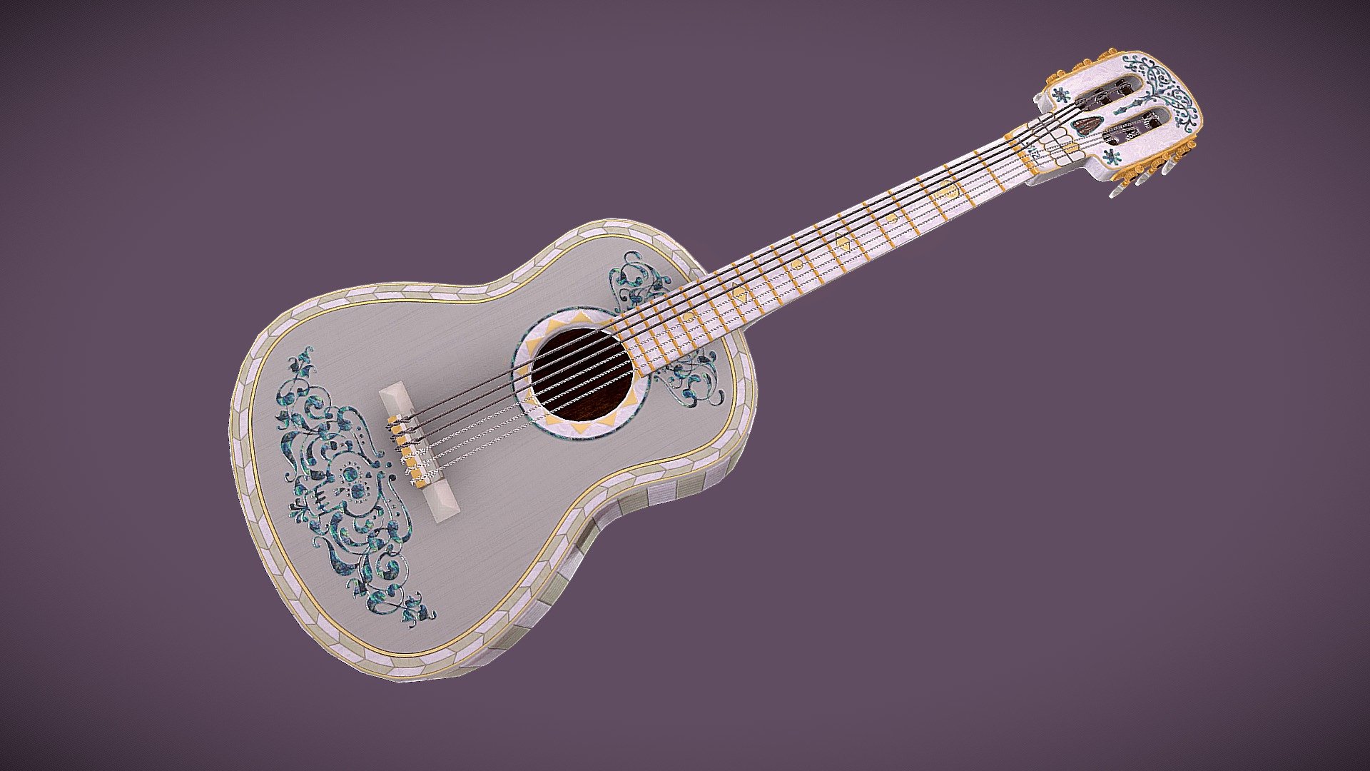 Based on the soon to be released movie by Disney, I bring to Sketchfab my take on the &ldquo;cursed