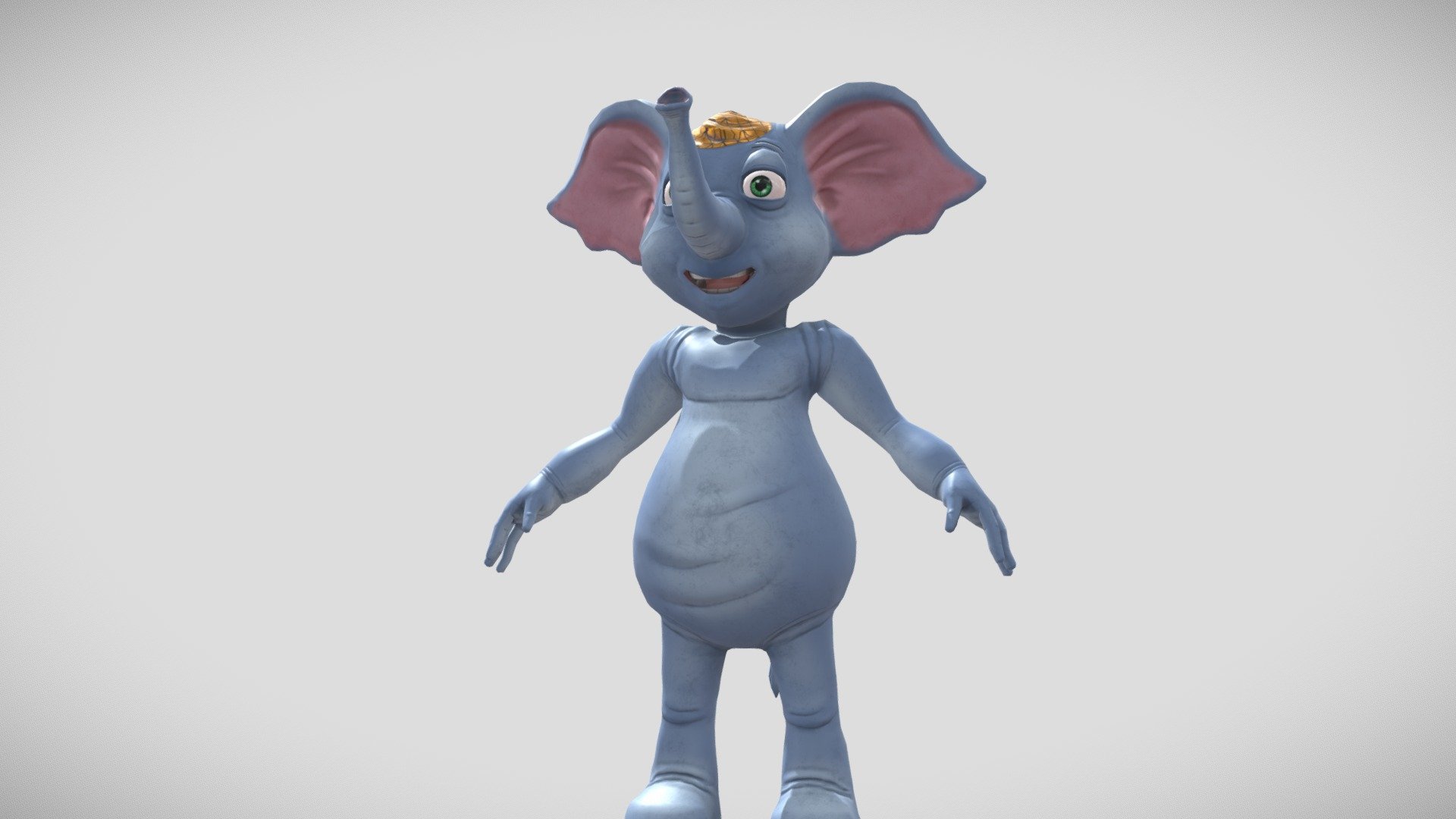 Lowpoly elephant humanoid cartoons character with basic animation clips for games or vedio.  The skeleton naming convention and hierarchy ( 4-spine and 1-neck joint sturcture) are compatiable to Unreal Engine. PBR textures for games engine. Extra FBX file are also perpared for Unity user.
Some more forset animals are coming soon......