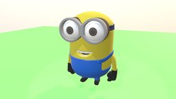 Minion Cartoon gaming, despicable, minions, me, unity, cartoon, blender