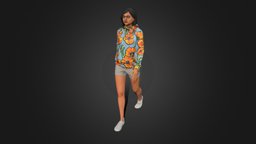 Indian Teen In Shorts, Female indian, people, india, woman, lumion, female