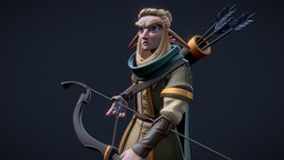 [DAE] Legolas Greenleaf - Stylized Final noai, daesdc2023, daesdc2023character