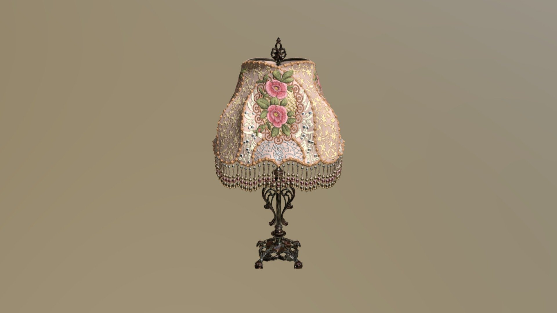 Lamp, realistic, PBR