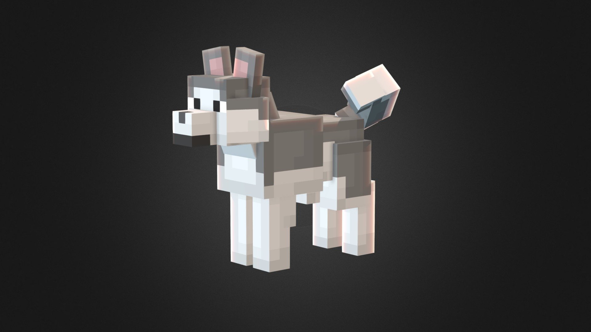 Custom Minecraft Husky made using Blockbench!!!!
Check out this Twitter, Deviantart and Artstation Pages for more artwork