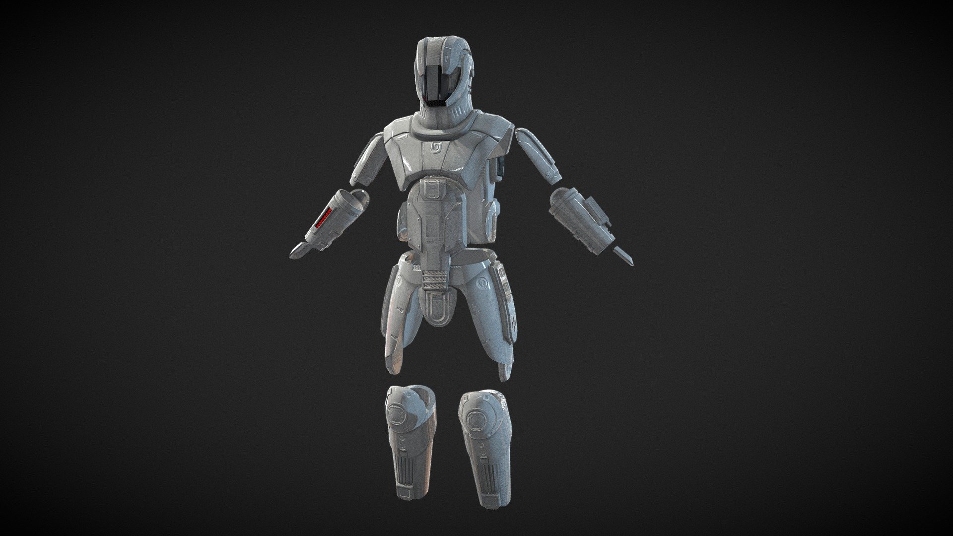KOTOR Sith Trooper Armor inspired from KOTOR - Armor Model/Texture work by Outworld Studios

Must give credit to Outworld Studios if using this asset

Show support by joining my discord: https://discord.gg/EgWSkp8Cxn

Portoflio: https://www.artstation.com/outworldstudios