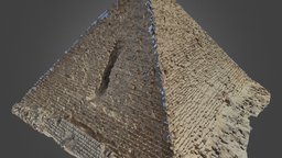 Pyramid of Menkaure, Giza pyramid complex, Egypt egypt, pyramid, pyramids, giza, cairo, giza-piramid, metashape, agisoft, photoscan, menkaure