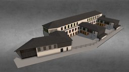 High School Building school, cities, ecole, batiment, citiesskylines, building-modern, building-design, building, street, cities-skylines, workshop