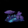 Low Poly Mushroom Forest forest, mushroom, mushrooms, glow, marshmallow