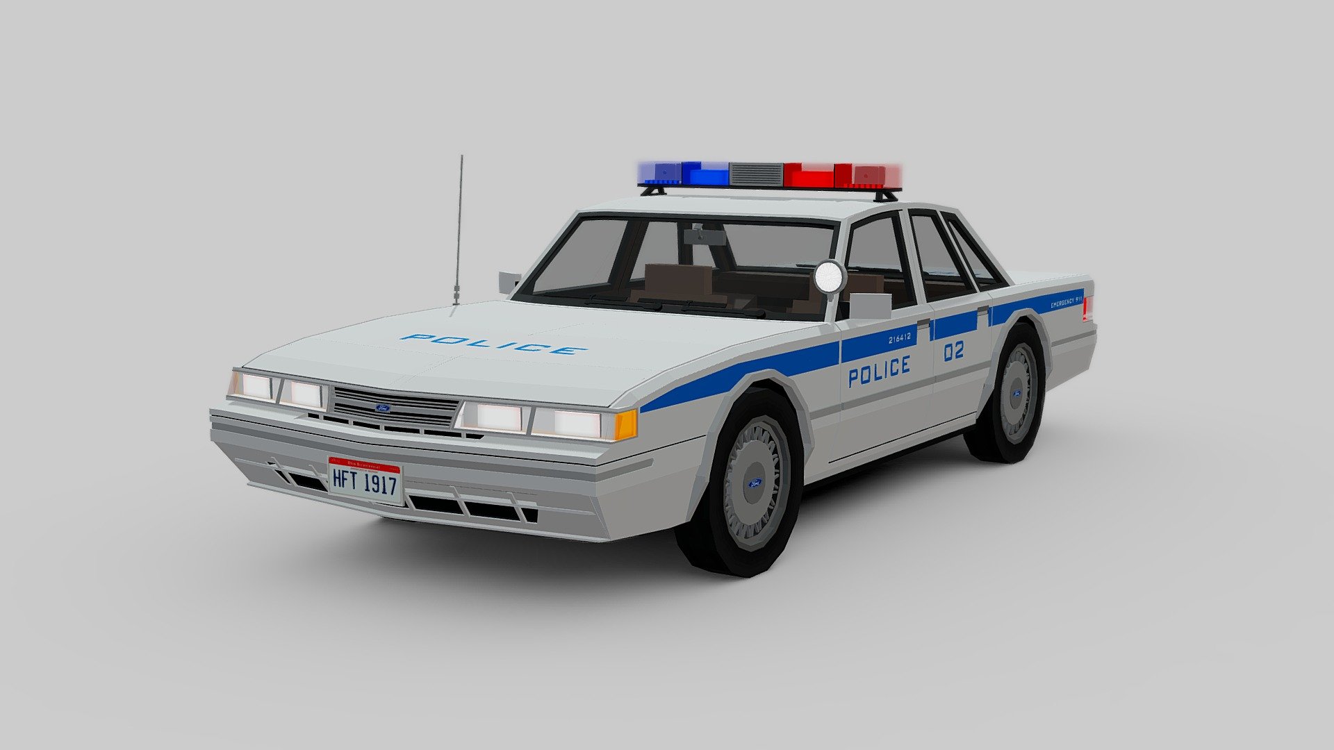 A Minecraft replica of a first generation Ford Crown Victoria Police Interceptor (CVPI). Developed to be used as a working model in my Minecraft:Bedrock Edition addon. To be posted on MCPEDL.