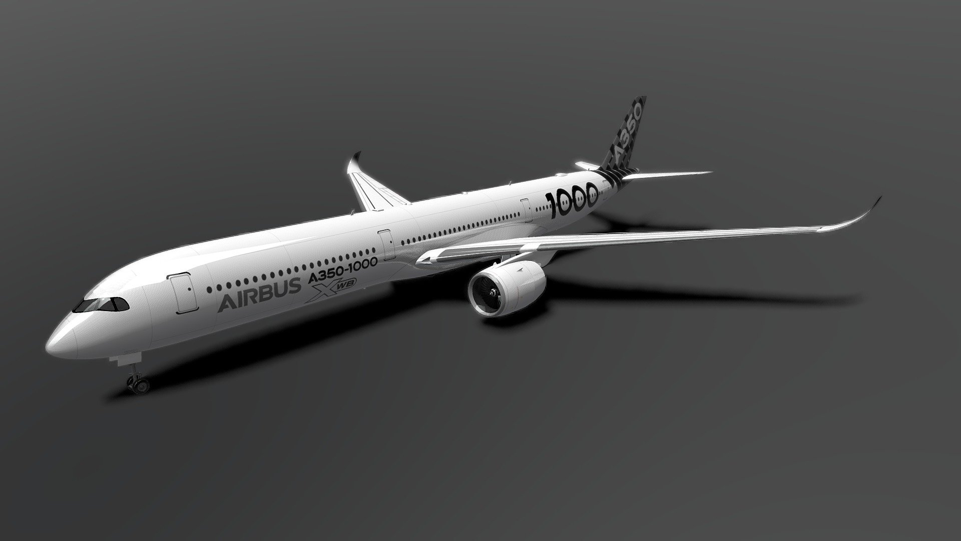 Aircraft:
Airbus A350-1000 For Geo-FS online flight simulator. Can be found under the CC (comunity contributed) tab. Is a constant WIP and has been updated many times. Latest update was: Jul/7/2021. new one----> NEW a350-1000

Texture: 
1. 5000×5000 pixels 300ppi
2. Clean UV map